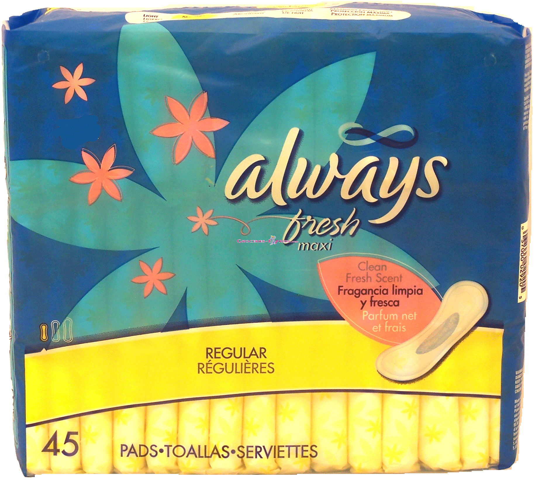 Always&nbsp;fresh maxi&nbsp;pads, regular Full-Size Picture